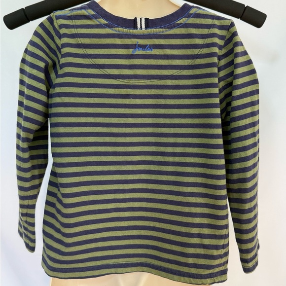 Joules & Beebay Kids Striped Long Sleeve Tops – Bundle of 3 (Size 5Y / 110cm) - Picture 10 of 14